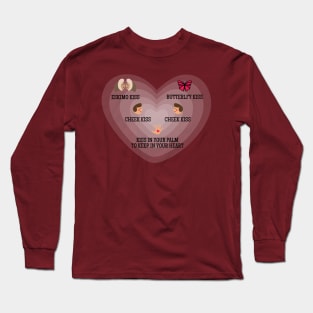 ALL THE KISSES Long Sleeve T-Shirt